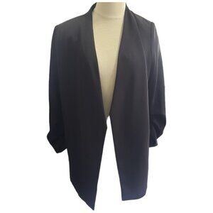 CT855 DKNY Black Open Blazer with Pockets S